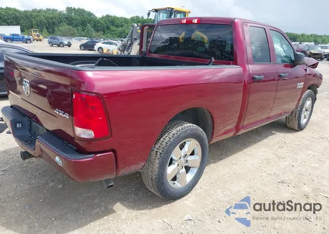 2018 Ram 1500 Express 4X4 6'4 Box from USA, damaged, VIN 1C6RR7FG7JS326885